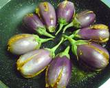 Ramadan Special - Raw Mango Stuffed Baby Eggplants recipe step 2 photo