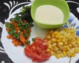Rava Upma with corn and vegetables recipe step 1 photo