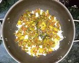 A picture of step 3 of Haydrabadi veg dum biryani.