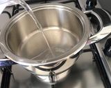A picture of step 1 of Sicilian Lemon Granita.