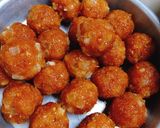 Hình bước làm 1 của món Bánh bông cúc