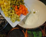 A picture of step 6 of Potato-Beetroot Salad.