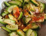 A picture of step 3 of Spiny gourd (Kantola) ki sabji.