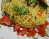 टोमॅटो राईस (Tomato rice recipe in marathi) रेसिपी स्टेप 5 फोटो