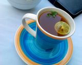 A picture of step 4 of Doum palm tea🍵 (shayin goruba).