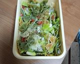 Foto del paso 2 de la receta Tupper de ensalada de pasta con jamón cocido y queso al orégano