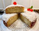 Foto del paso 17 de la receta: Bizcocho esponjoso con harina de coco y glaseado de licor de coco