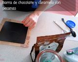 Foto del paso 2 de la receta: Barra de chocolate y caramelo con pecanas TM6