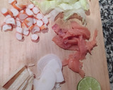Foto del paso 1 de la receta: Wraps de salmón ahumado