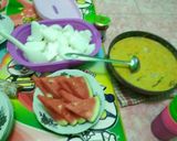 Foto langkah ke 4 dari resep Kuah lontong (ayam+labusiam).