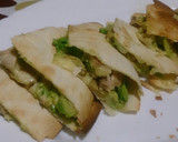 Foto del paso 9 de la receta: Sincronizadas de pollo, champiñones y aguacate
