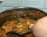 A picture of step 6 of Spicy Mutton Curry in the Traditional Goan 'Recheado Masala' Paste 😋.