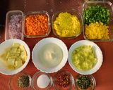 A picture of step 1 of Veggie Cheesy Corn Bombs.