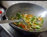 A picture of step 6 of Nutritious palak bajra noodles.