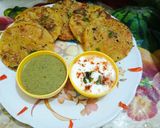 A picture of step 7 of Healthy tasty veg semolina masala chilla.