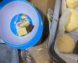 Foto langkah ke 6 dari resep Roti Sobek Cokelat Dengan Mixer!.