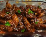A picture of step 5 of Chicken spicy wings.