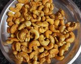 रोस्टेड मसाला काजू (roasted masala kaju recipe in Hindi) रेसिपी चरण 2 फोटो