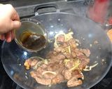Foto langkah ke 4 dari resep Sapi lada hitam versi minimalis, menu valentine dinner.