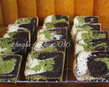 Foto langkah ke 22 dari resep Cake Nutrijell army / Bolu Nutrijell / Cake motif tentara.