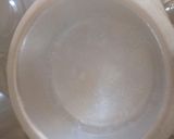 A picture of step 2 of Yellow maize ugali.