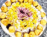 عکس مرحله 3 از دستور آلبالو پلو با گوشت قلقلی