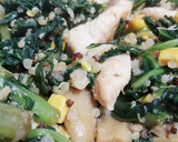 Foto del paso 7 de la receta: Acelgas con pavo y quinoa