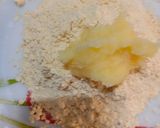 A picture of step 2 of Rajasthani Besan Chakki.