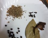 A picture of step 2 of Bhagary fried rice.