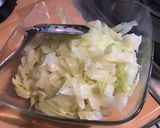 Une image de l'étape 6 de Gratin de pommes de terre vitelotte et chou blanc au parmesan,oignon de roscoff et curry.