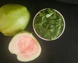 A picture of step 3 of Guava chutney.