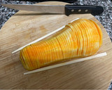 Foto del paso 2 de la receta: Calabaza hasselback con crema de alubias