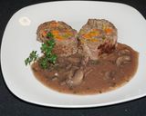 A picture of step 6 of Mushroom Sauce with Cabernet Sauvignon.