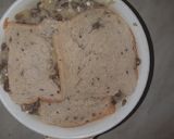 A picture of step 3 of Layered Lentils.