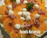 Foto del passaggio 4 della ricetta Insalata Siciliana di finocchi km zero arance kmzero tonno e mozzarelline 👩‍🍳❤️🏡🍊