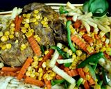 A picture of step 6 of Mutton leg roast.