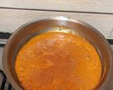 A picture of step 6 of Goan fish curry.