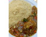 A picture of step 10 of Chicken curry.