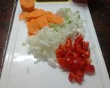 Foto del paso 1 de la receta: Pollo a la cacerola con vegetales
