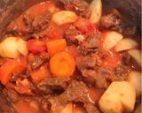 Hình bước làm 3 của món Bò hầm ngũ vị
