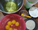 Foto langkah ke 1 dari resep Ogura Pandan.
