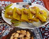 A picture of step 4 of (Yummy)चना दाल की बर्फी☺.