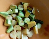 A picture of step 4 of Morich Jhol/ Thakurbarir Ranna/veg recipe.