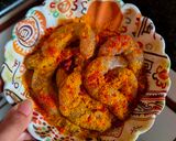 A picture of step 4 of Dal-Chingri Bhorta.