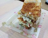 A picture of step 5 of Veg paneer mayonnaise sandwich.