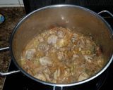 Foto del paso 6 de la receta: Contra Muslos de pollo guisados con la aceitunas