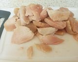 A picture of step 2 of My Garlic Buttered Chicken. 😁.