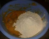 A picture of step 1 of Butternut chapati.