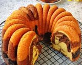 Foto langkah ke 5 dari resep Marmer Brownies Cake.