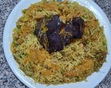 Une image de l'étape 6 de Plat de riz basmati à la viande.